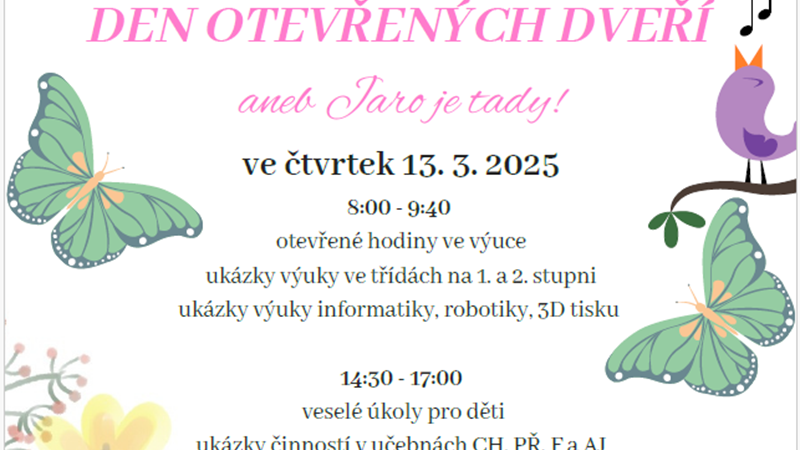 Den otevřených dveří