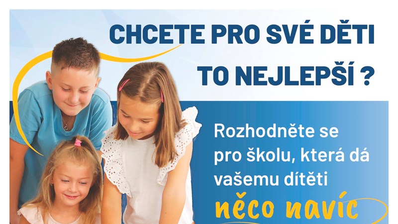 Otevíráme další třídu s rozšířenou výukou