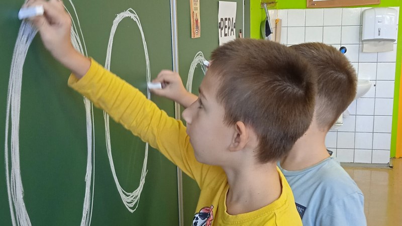 Už umíme první písmeno!
