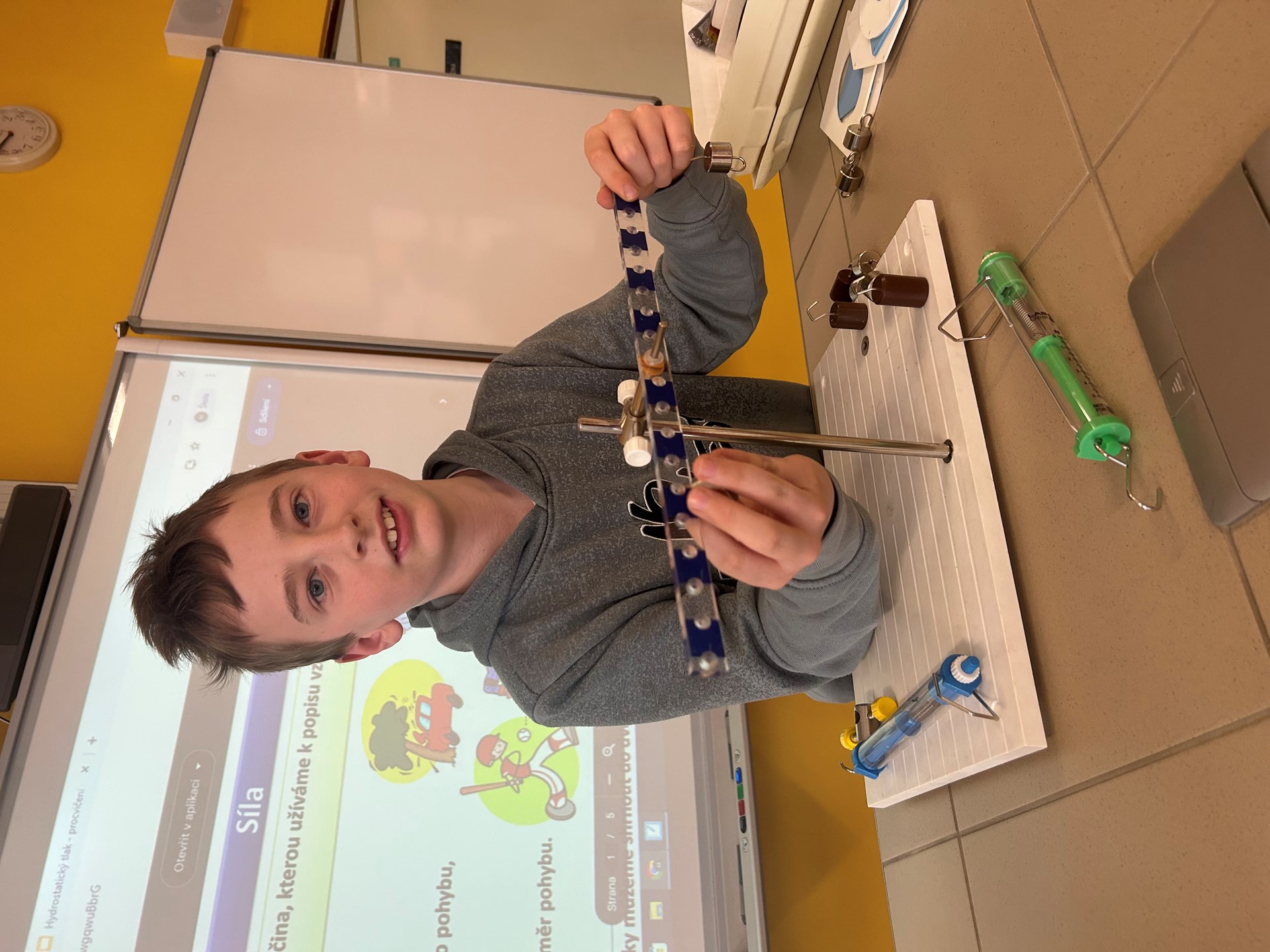 Fyzikální olympiáda - 1. místo v okresním kole