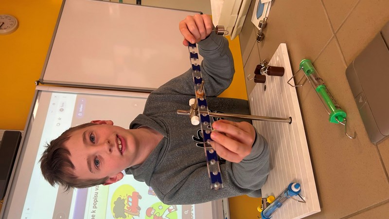 Fyzikální olympiáda - 1. místo v okresním kole