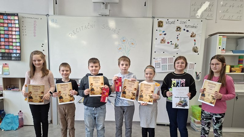 Recitační soutěž potěšila krásou slova