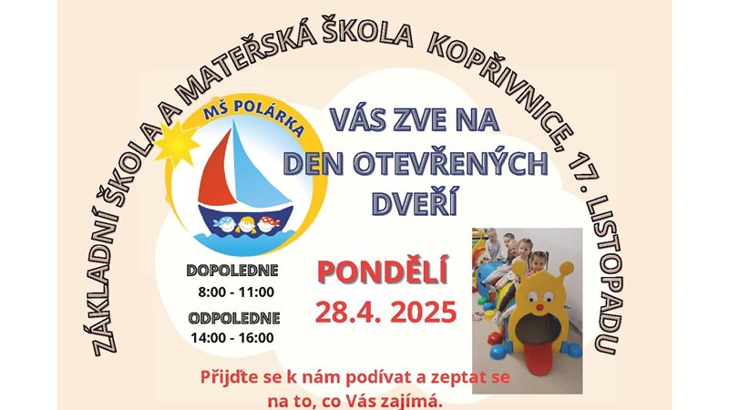 Den otevřených dveří v MŠ