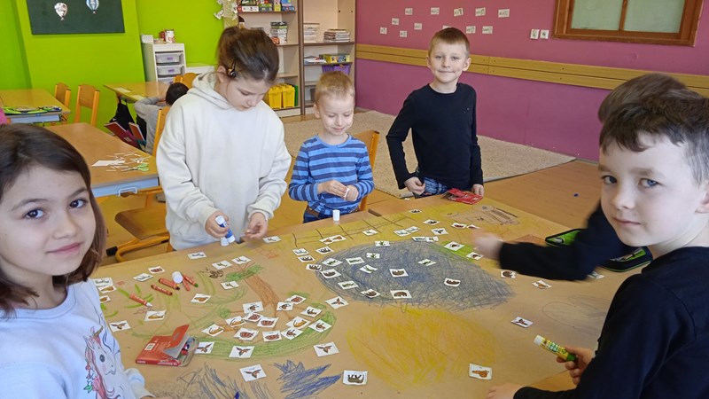 Březen v 1. B