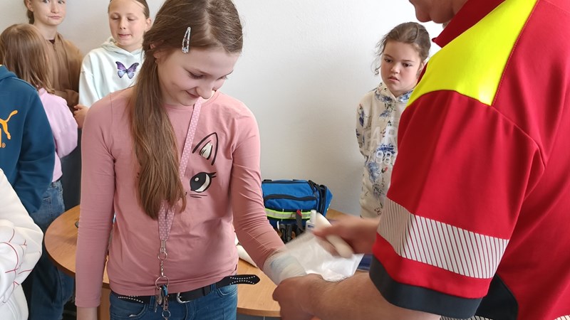 Návštěva stanice zdravotnické záchranné služby
