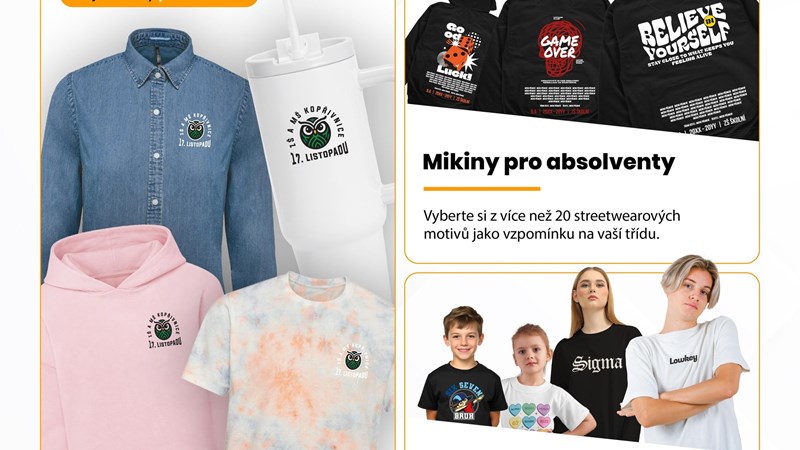 Školní e-shop je opět spuštěn