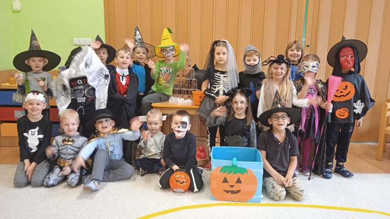 Halloweenská párty v MŠ