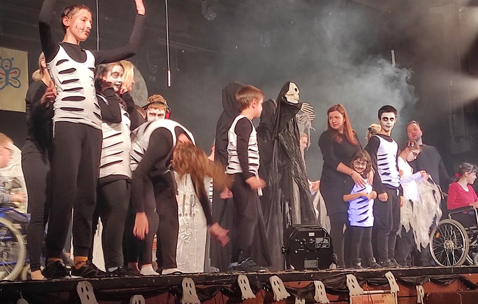 Halloweenský Motýlek - zvětšit obrázek