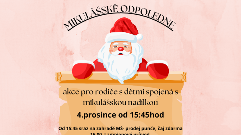 Mikuláš v MŠ