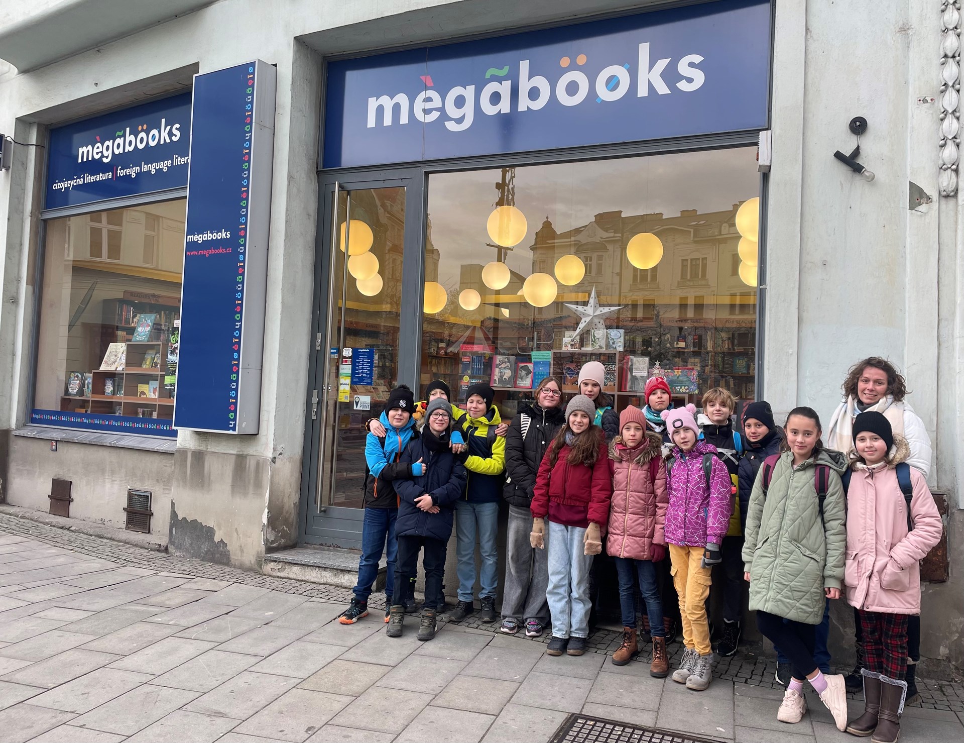 Předvánoční výlet 5. A plný angličtiny