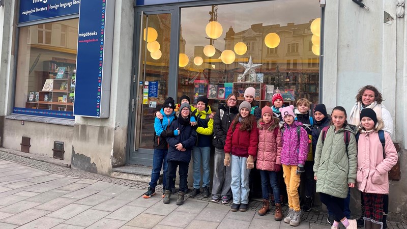 Předvánoční výlet 5. A plný angličtiny