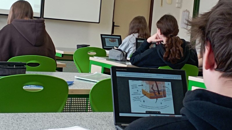 Otevřené hodiny přírodopisu v 8. třídách