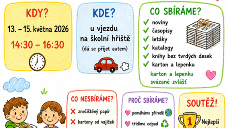 Jarní sběr je tady!