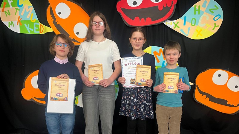 Recitační soutěž - okrskové kolo