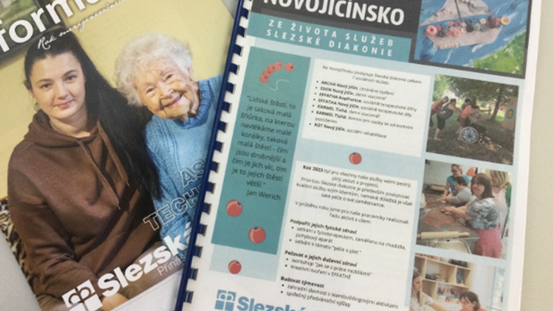 Přednáška o sociálních službách v 9. B
