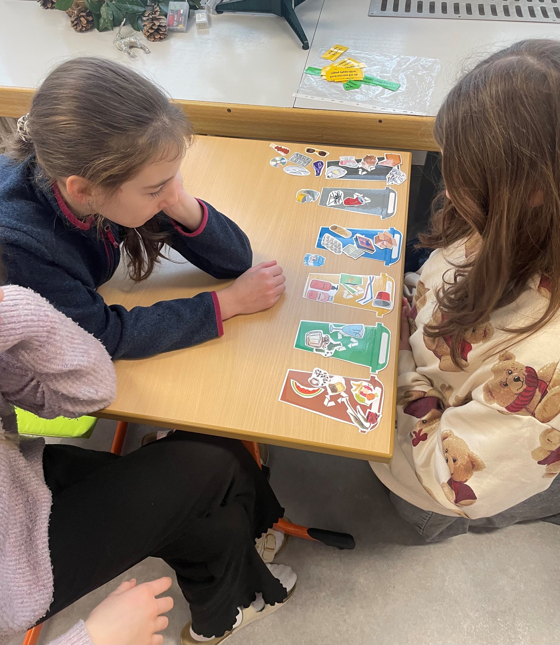 CLILová lekce o třídění odpadu ve 4. A a 5. A