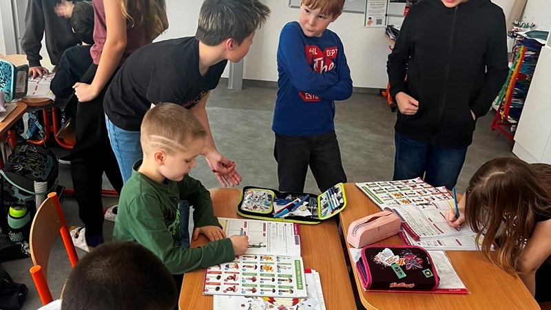 Společná hodina plná spolupráce