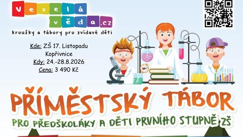 Příměstský tábor s Veselou vědou