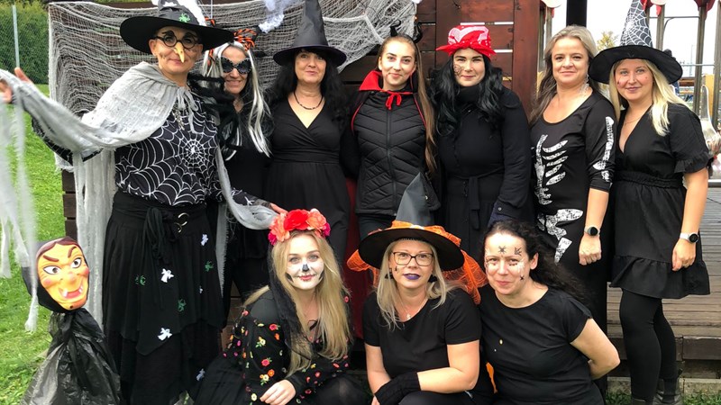 Halloweenská párty